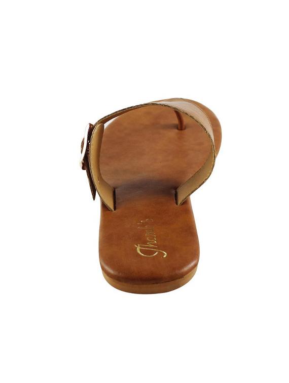 tan toe separator sandals - 16659499 - Zoom Image - 2