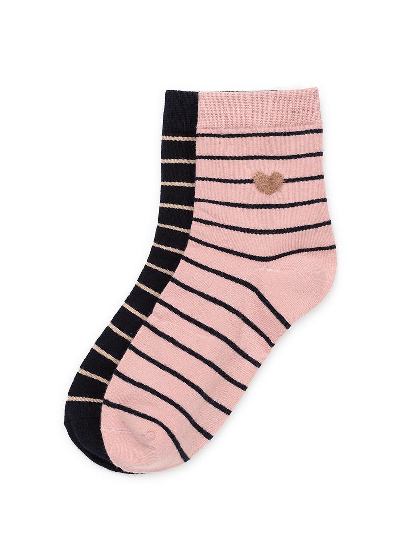 j style women's cotton and nylon pack of 2 socks - 16659707 - Zoom Image - 1