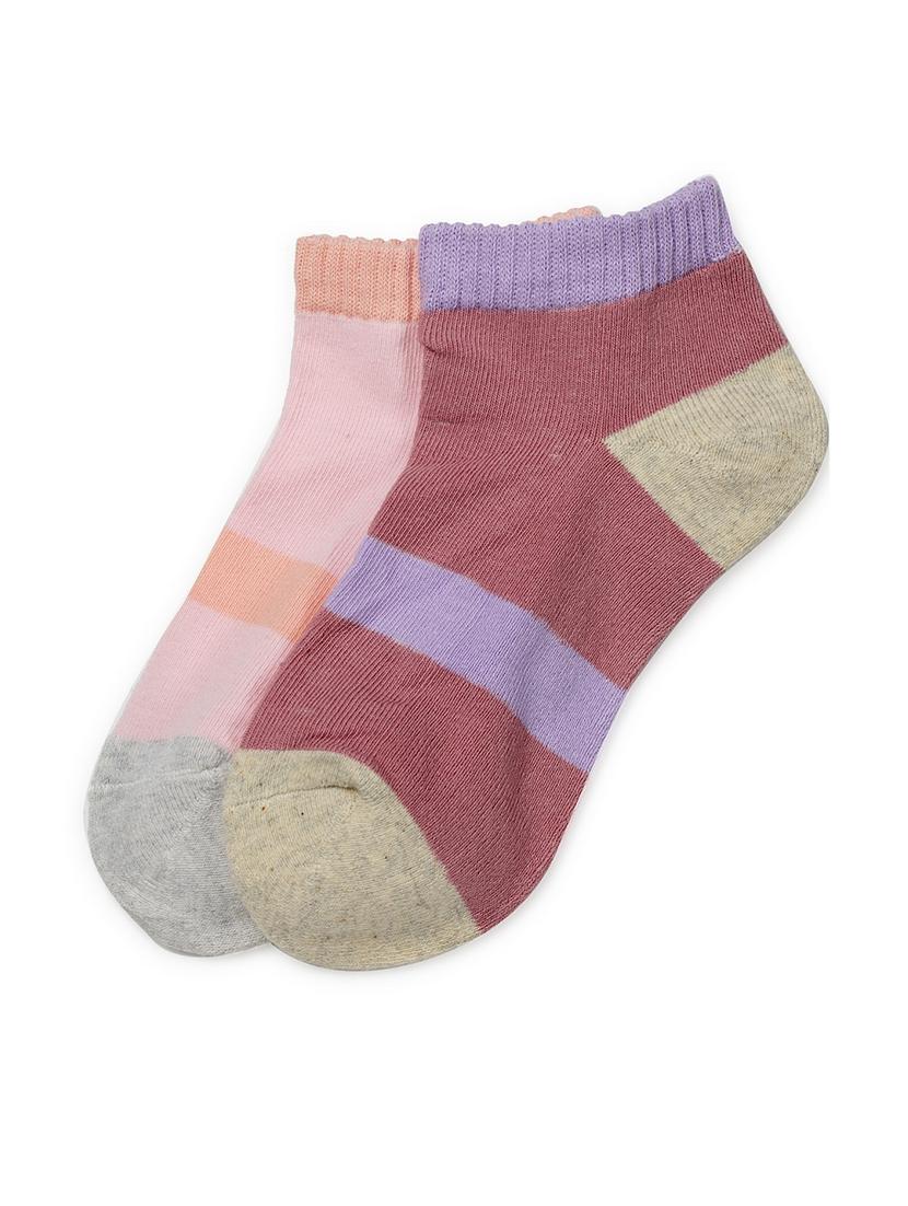 j style women's cotton and nylon pack of 2 socks - 16659711 - Zoom Image - 1