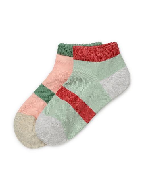 j style women's cotton and nylon pack of 2 socks - 16659734 - Standard Image - 1