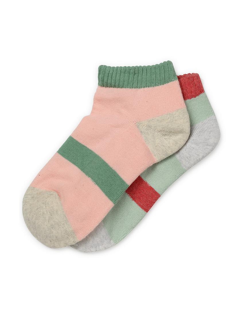 j style women's cotton and nylon pack of 2 socks - 16659734 - Zoom Image - 2