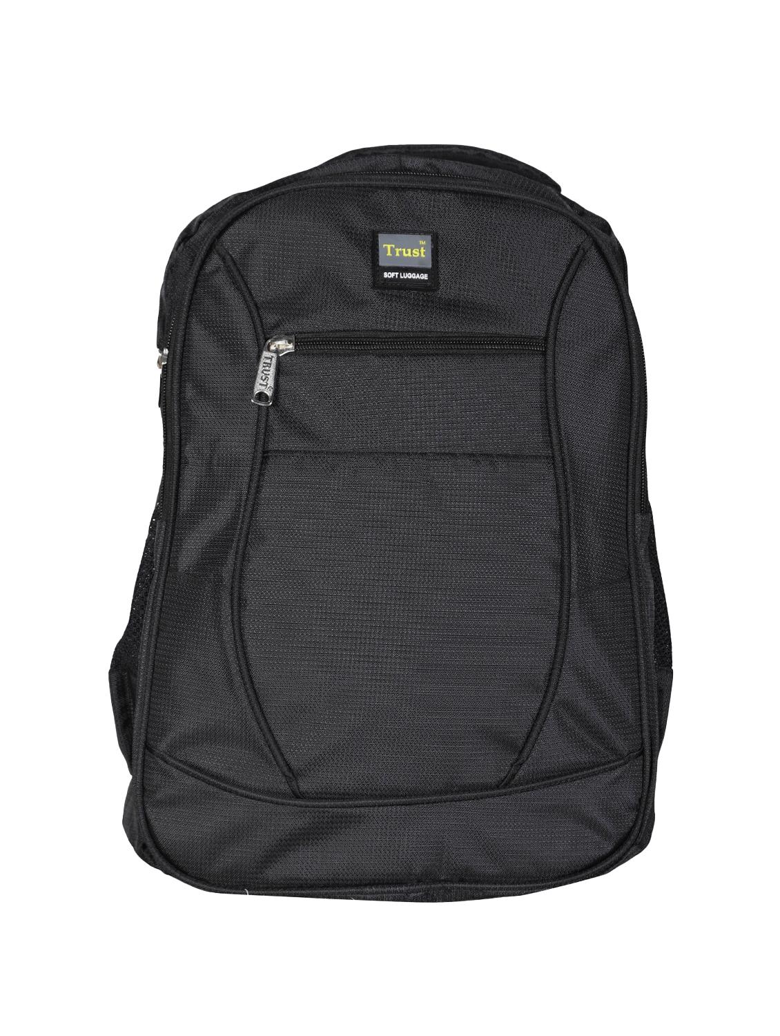 black polyester backpack - 16660142 - Zoom Image - 1