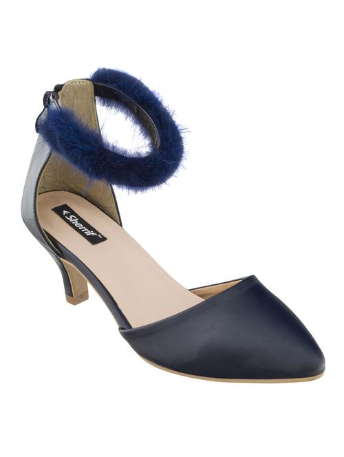 navy closed back sandals - 16660214 - Very Small Image - 1