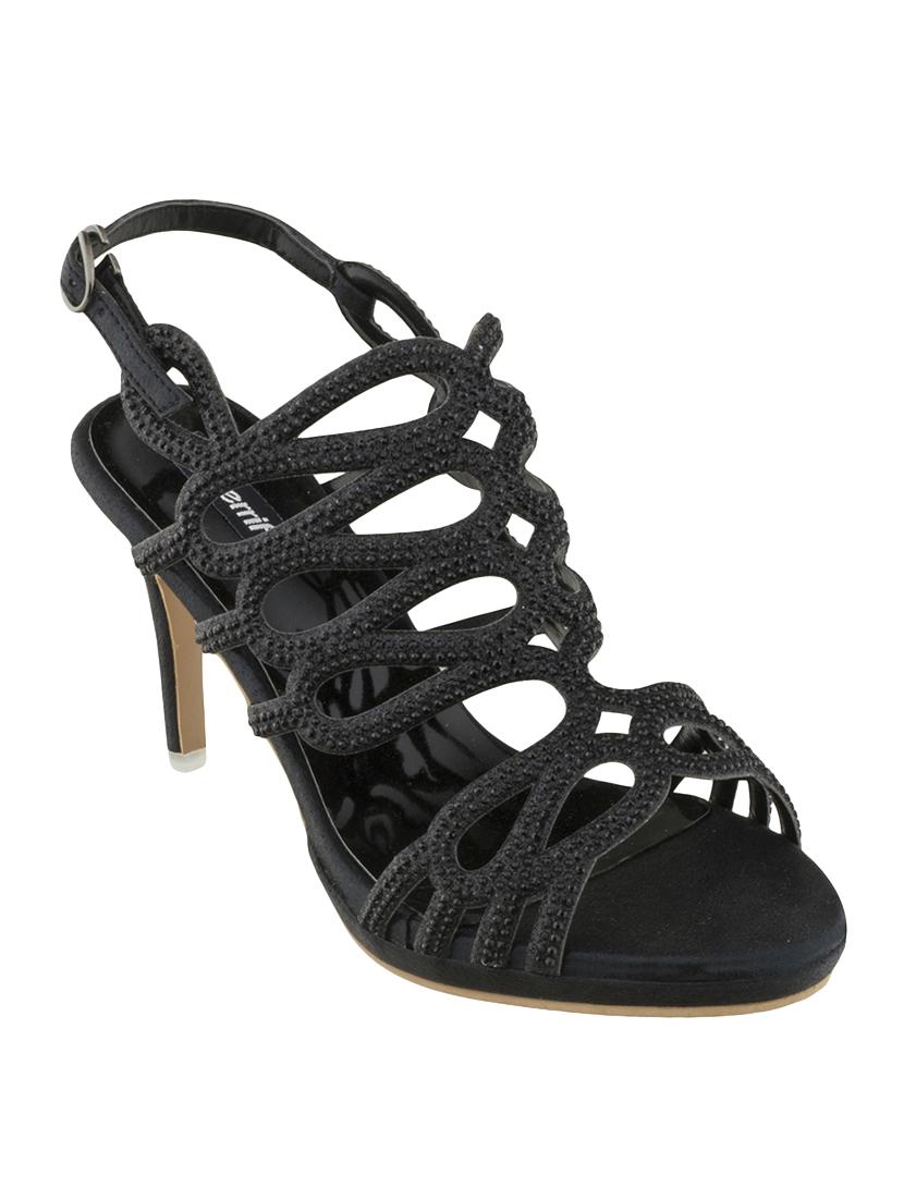 black back strap sandals - 16660222 - Zoom Image - 1