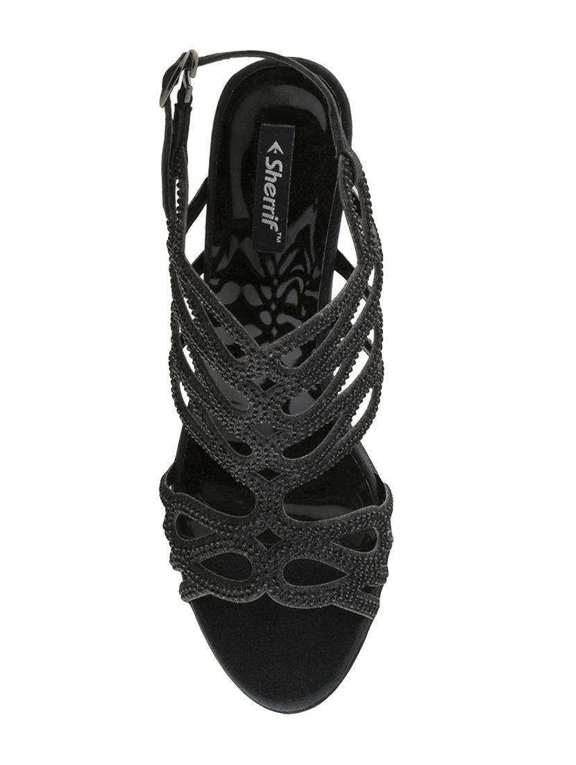 black back strap sandals - 16660222 - Zoom Image - 4