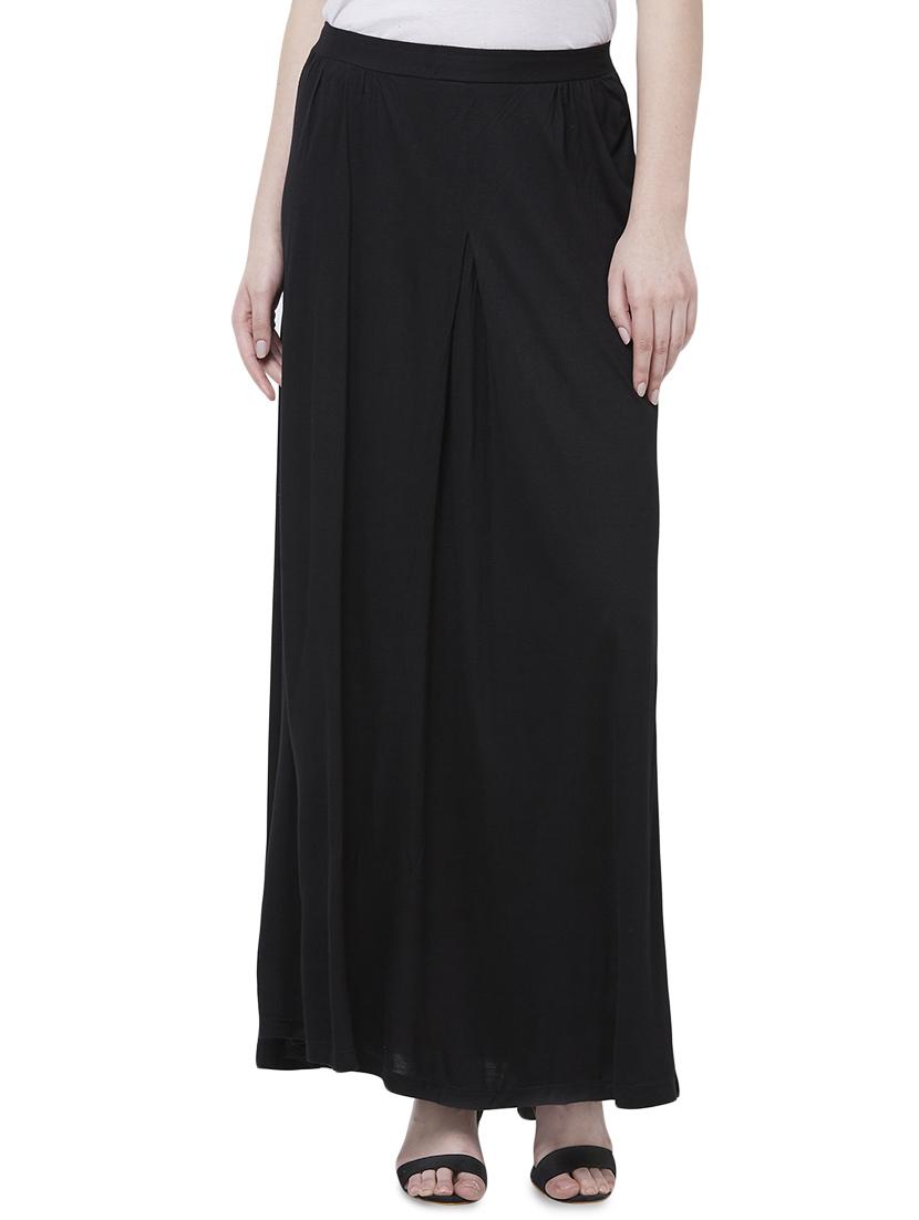 solid flared skirt - 16660297 - Zoom Image - 1