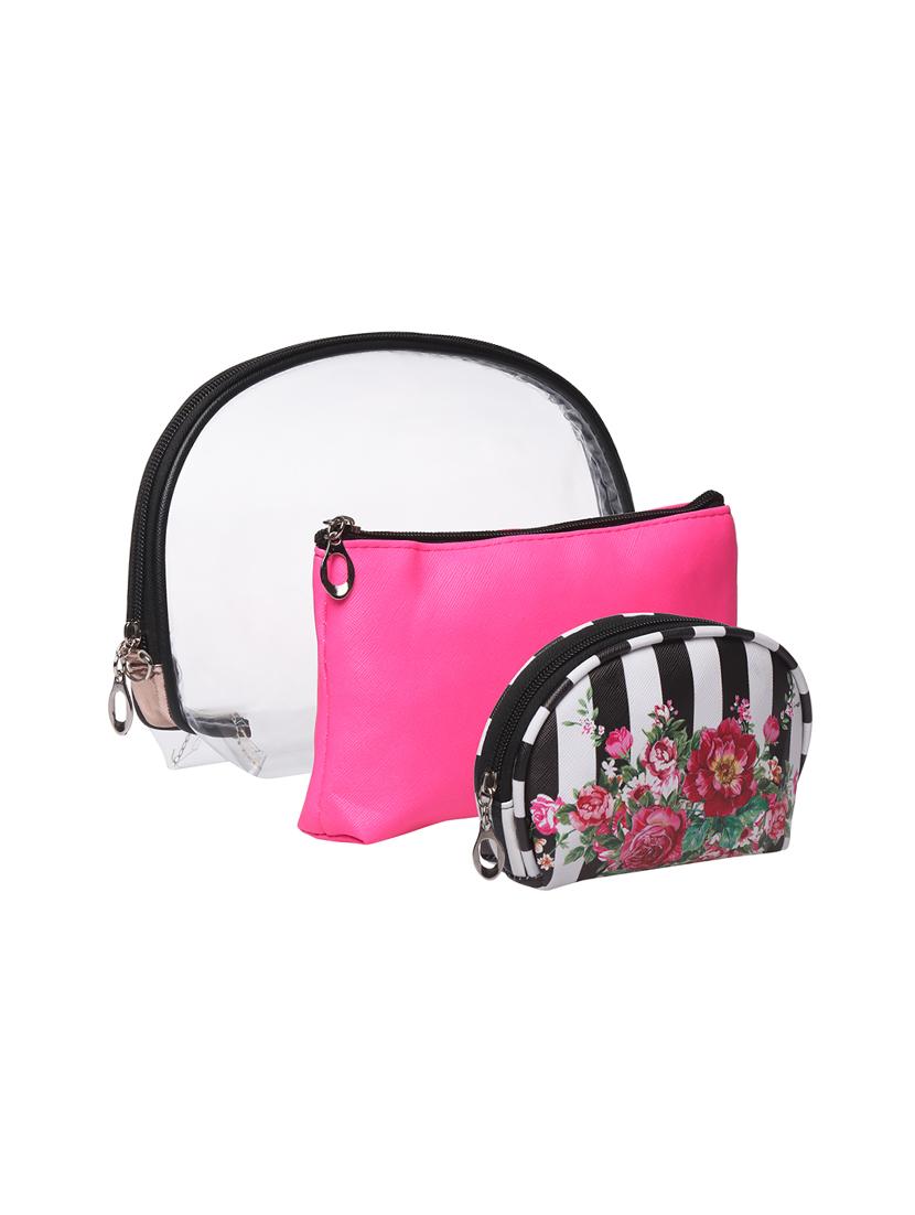 multi colored leatherette (pu) regular pouch combos - 16660329 - Zoom Image - 1