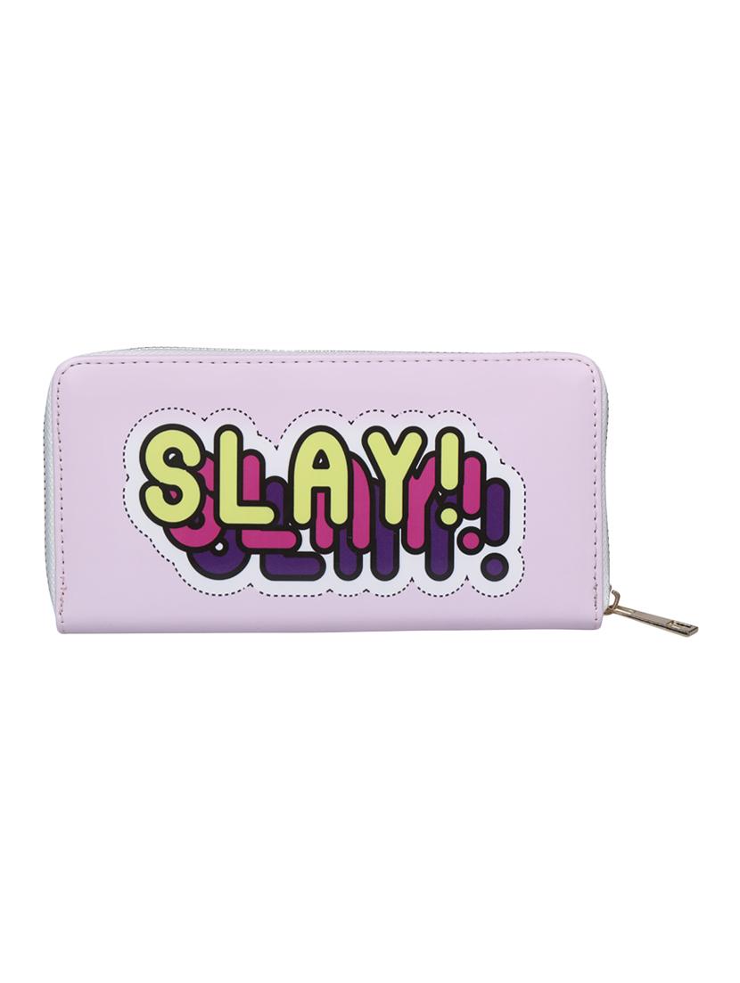 pink leatherette (pu) regular purse - 16660347 - Zoom Image - 1