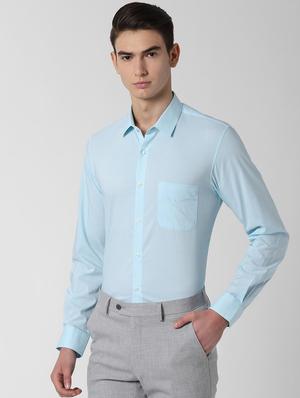 blue checkered formal shirt - 16661023 - Standard Image - 2