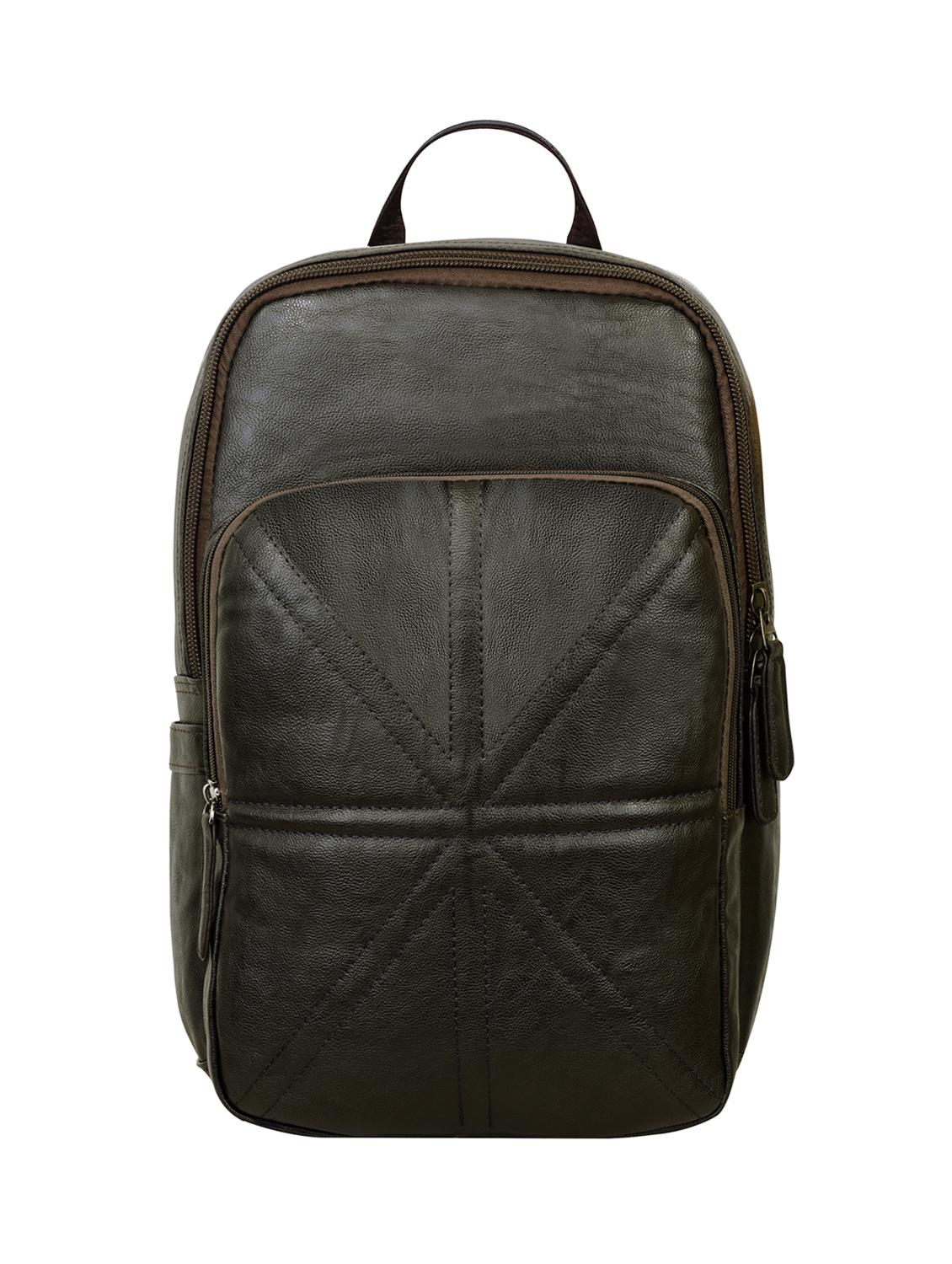 brown leatherette backpack - 16661754 - Zoom Image - 1