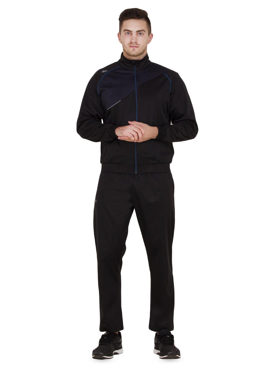 black color block track suit - 16661769 - Zoom Image - 1