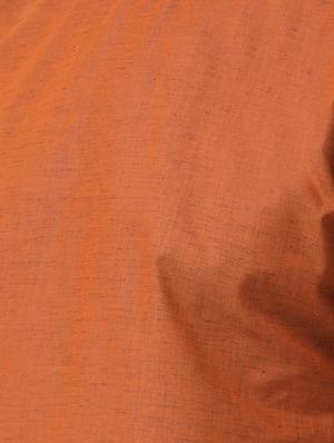 orange solid asymmetric kurta - 16661902 - Standard Image - 4