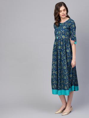 tassel embellished gathered a-line dress - 16662302 - Standard Image - 2