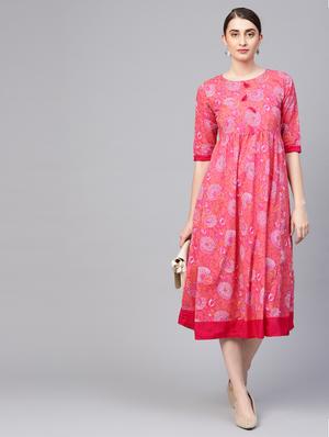 tassel embellished gathered a-line dress - 16662303 - Standard Image - 4