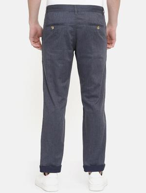 grey solid chinos - 16662366 - Standard Image - 3