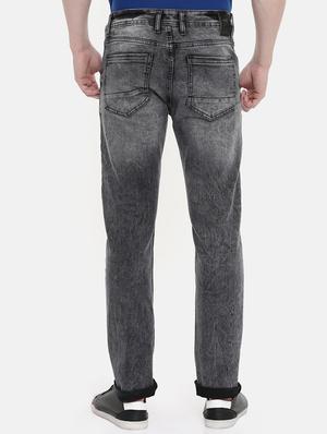 black heavy washed jeans - 16662378 - Standard Image - 3
