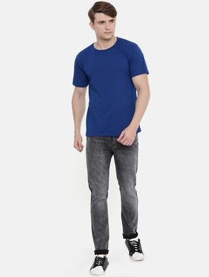black heavy washed jeans - 16662378 - Standard Image - 4