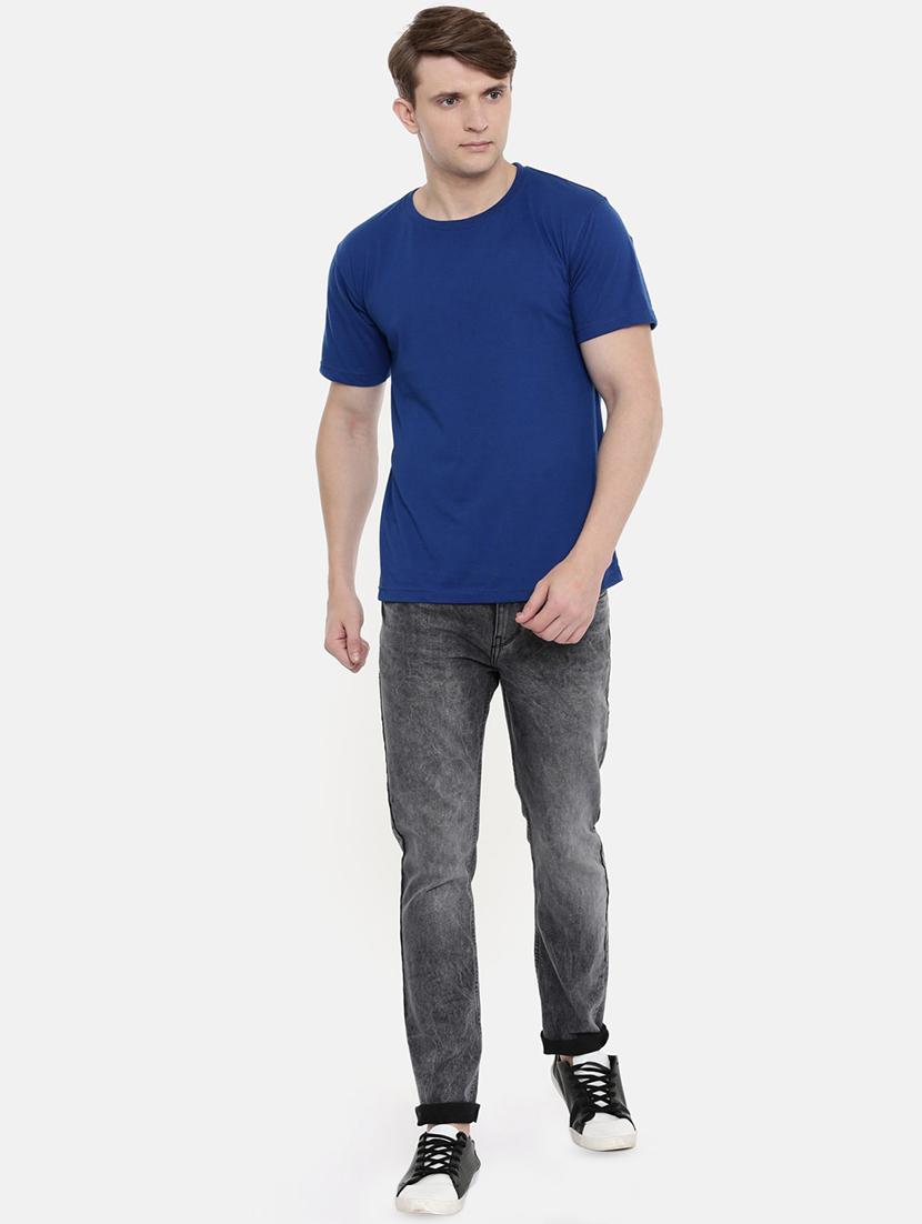 black heavy washed jeans - 16662378 - Zoom Image - 4