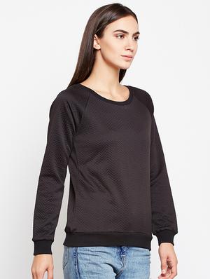 round neck raglan sleeved sweatshirt - 16662696 - Standard Image - 2