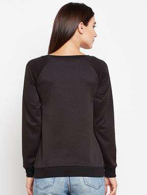 round neck raglan sleeved sweatshirt - 16662696 - Standard Image - 3