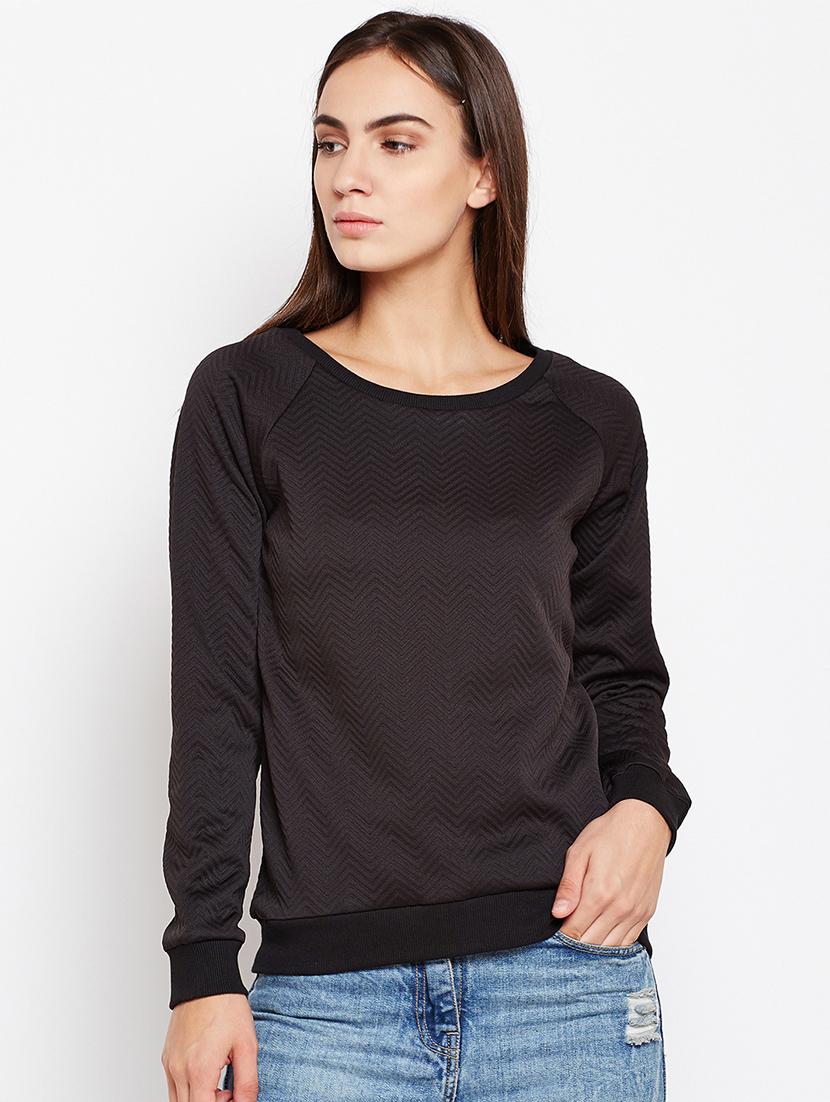 round neck raglan sleeved sweatshirt - 16662696 - Zoom Image - 1