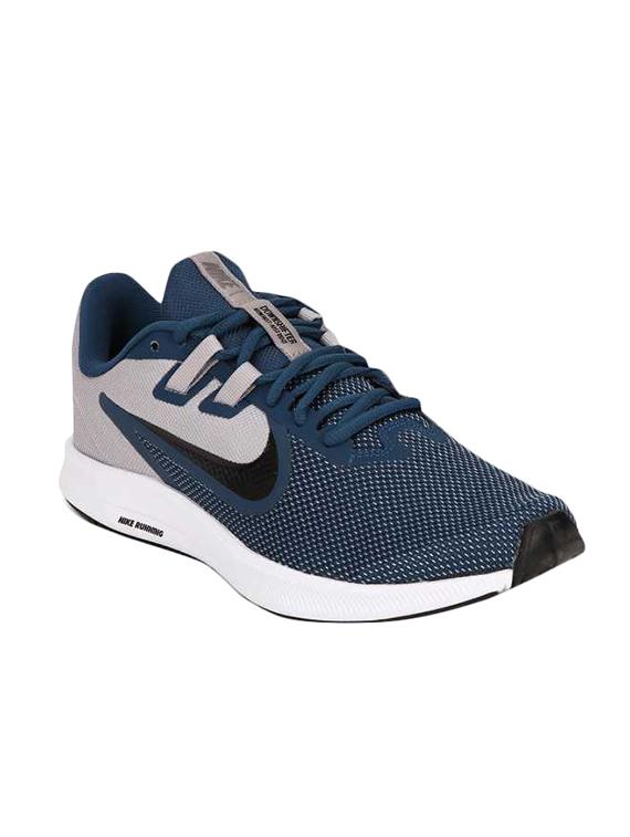 blue fabric lace up sport shoes - 16662792 - Zoom Image - 1