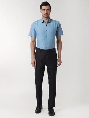 blue striped formal shirt - 16663409 - Standard Image - 4