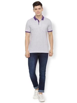white printed t-shirt - 16663496 - Standard Image - 3
