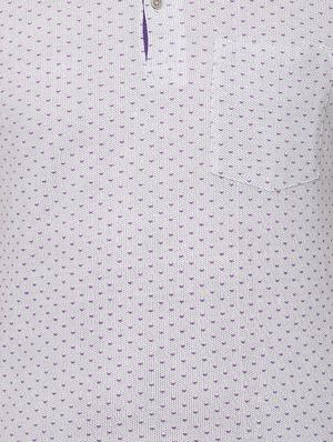 white printed t-shirt - 16663496 - Standard Image - 4