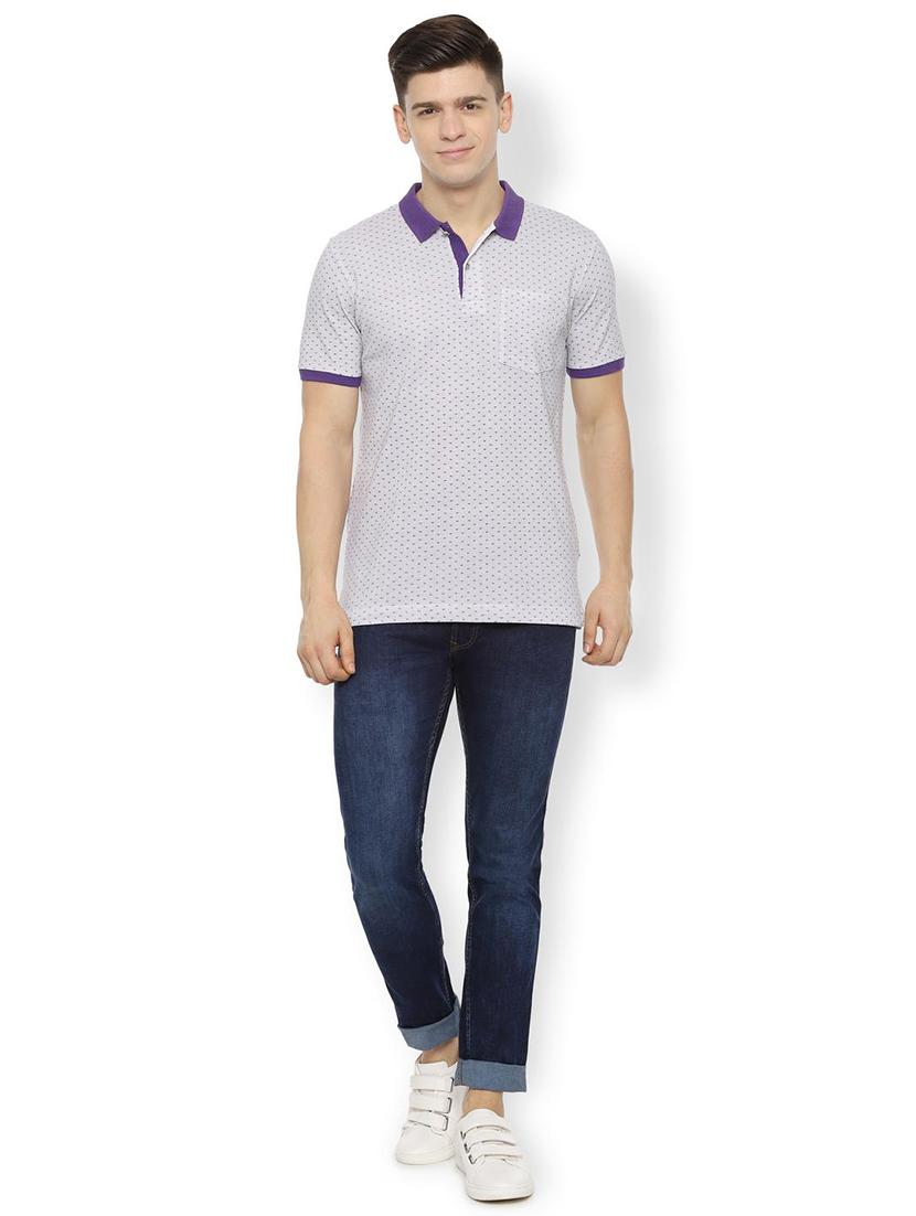white printed t-shirt - 16663496 - Zoom Image - 3