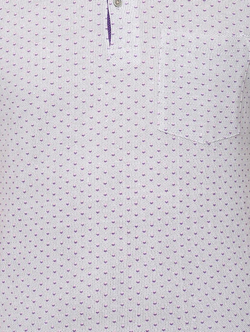 white printed t-shirt - 16663496 - Zoom Image - 4