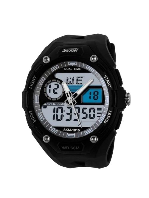 skmei 1015 white wrist watch for men - 16663596 - Very Small Image - 1