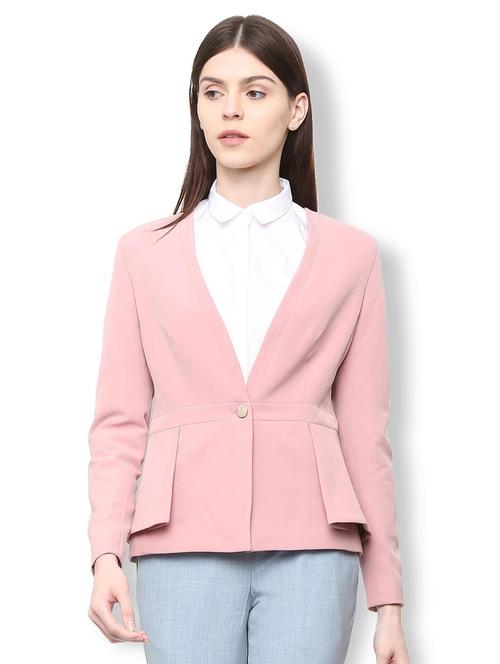 long sleeved layered blazer - 16663824 - Very Small Image - 1
