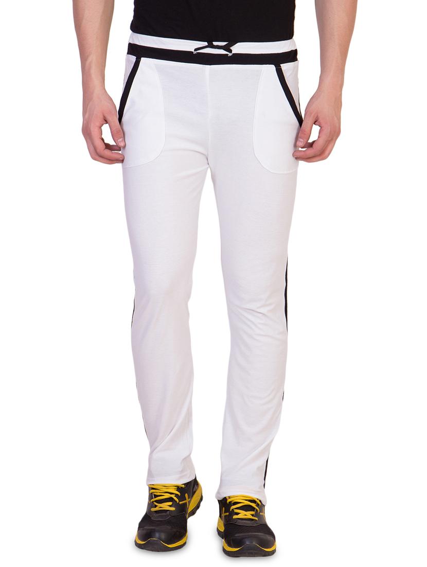 white side striped full length track pant - 16664687 - Zoom Image - 1