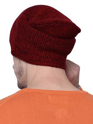 red wool winter beanies - 16665710 - Standard Image - 3