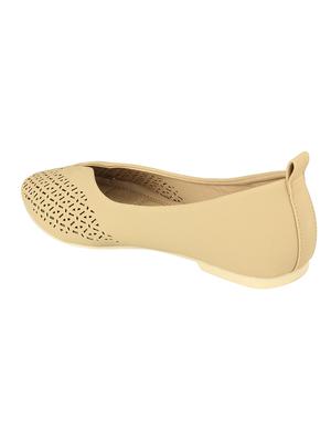 beige slip on ballerinas - 16665769 - Standard Image - 3
