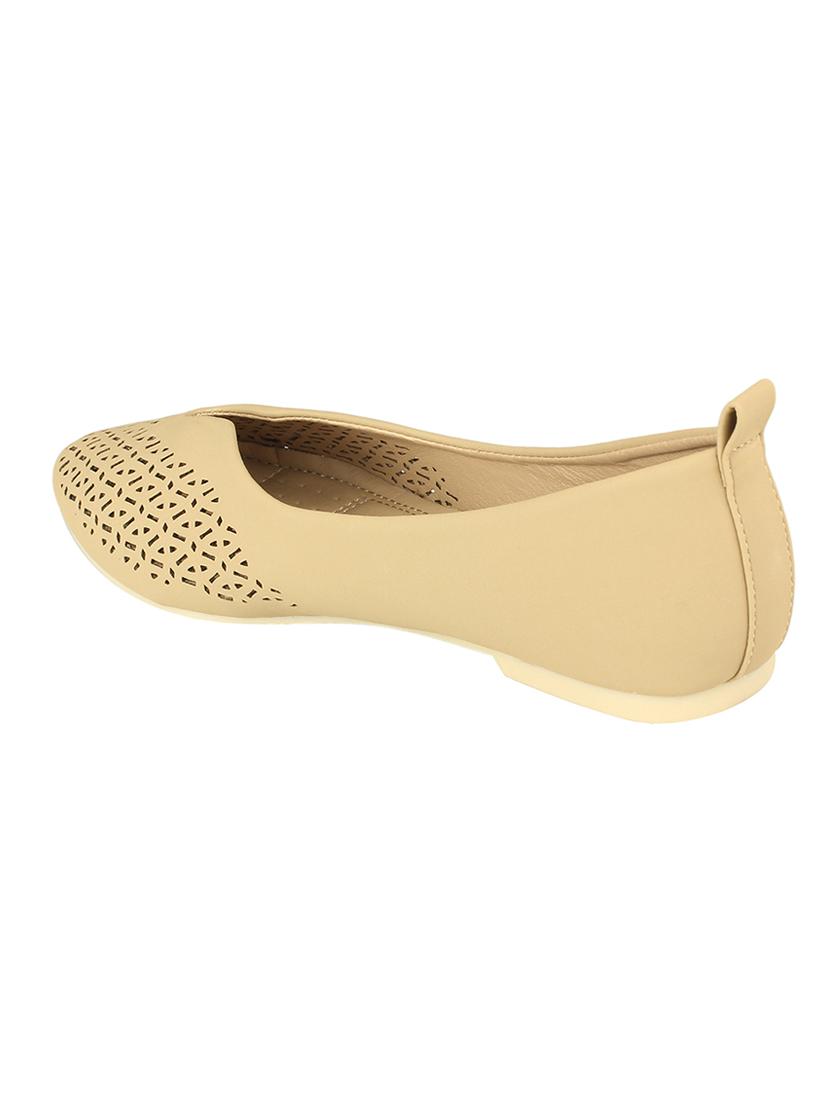 beige slip on ballerinas - 16665769 - Zoom Image - 3