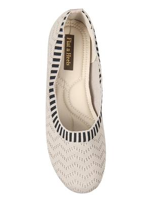 beige slip on ballerinas - 16665778 - Standard Image - 4