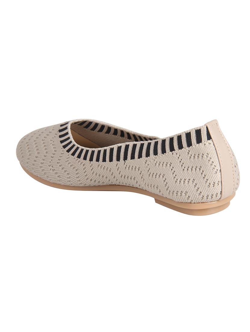 beige slip on ballerinas - 16665778 - Zoom Image - 3