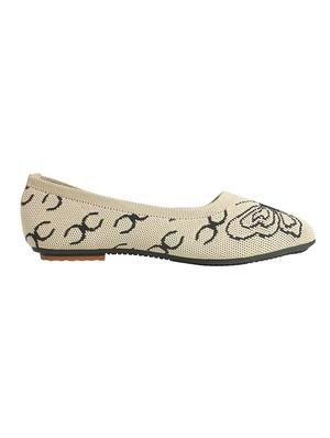 beige slip on ballerinas - 16665782 - Standard Image - 2