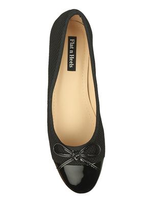 black slip on pumps - 16665786 - Standard Image - 4