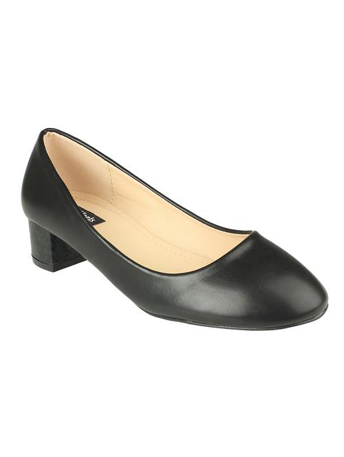 black slip on pumps - 16665789 - Standard Image - 1