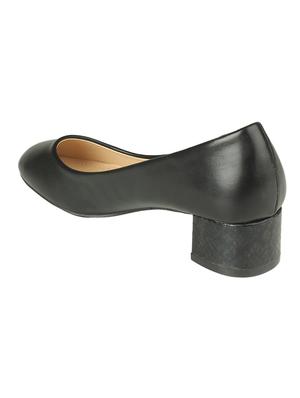 black slip on pumps - 16665789 - Standard Image - 3