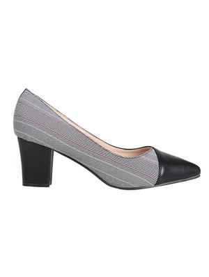 black slip on pumps - 16665796 - Standard Image - 2