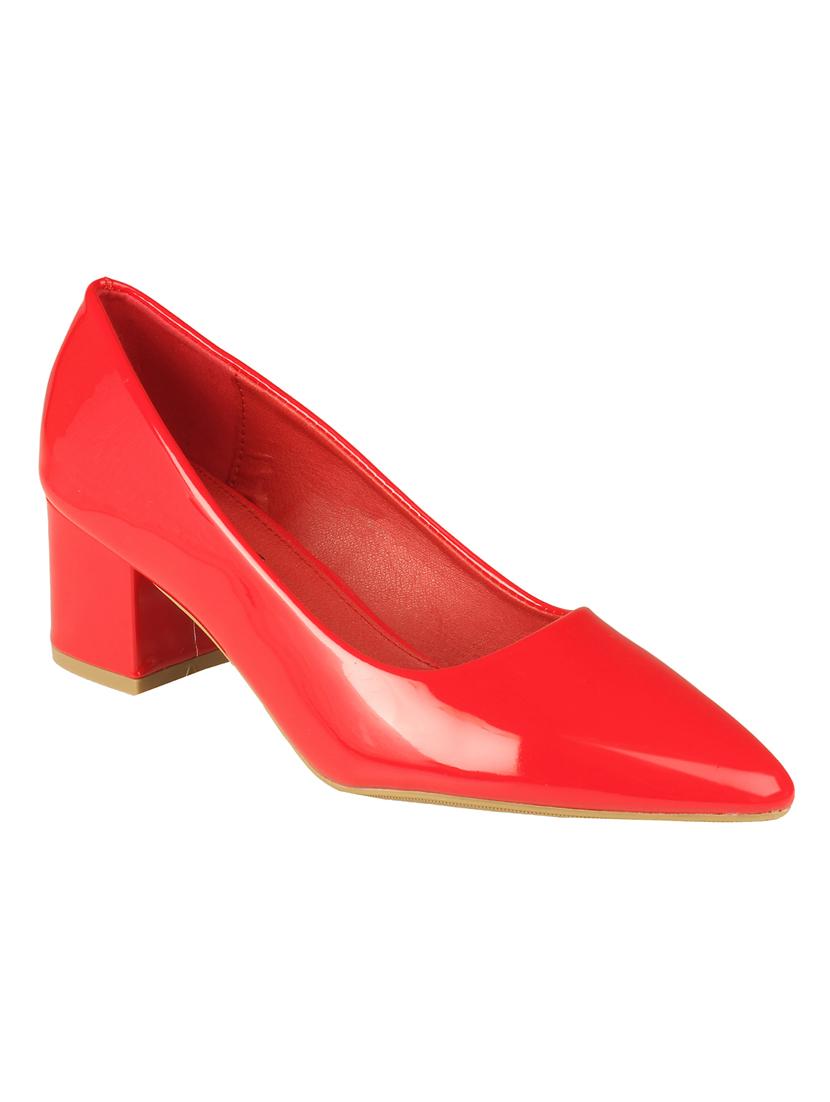 red slip on pumps - 16665818 - Zoom Image - 1