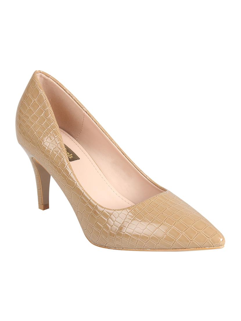 beige slip on pumps - 16665821 - Zoom Image - 1