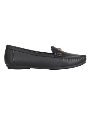 black slip on loafers - 16665840 - Standard Image - 2