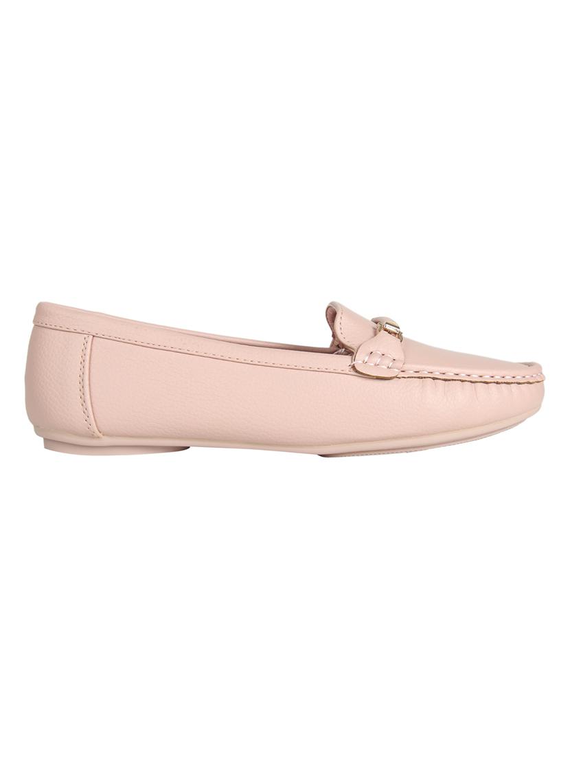 pink slip on loafers - 16665842 - Zoom Image - 2