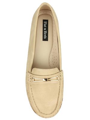 beige slip on loafers - 16665854 - Standard Image - 4