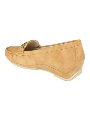 tan slip on loafers - 16665855 - Standard Image - 3